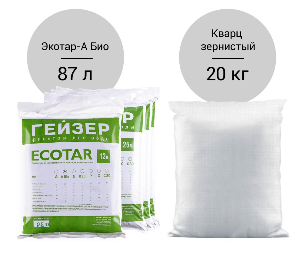 Комплект загрузки для Гейзер-WS 14 Aquachief (А Био)