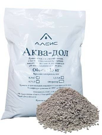 Сорбент Аква-Дол фр 0,7-1,4, 25кг/20 л