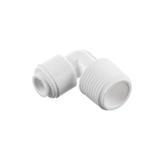 Фитинг угловой 1/4" - 3/8" трубка-резьба ME0406