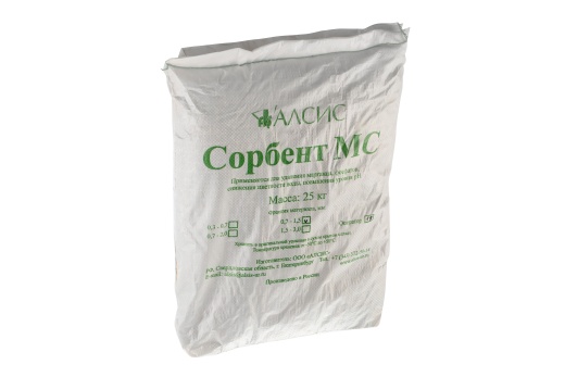 Сорбент МС фр. 0.7 - 1.4, 25кг/18,5л
